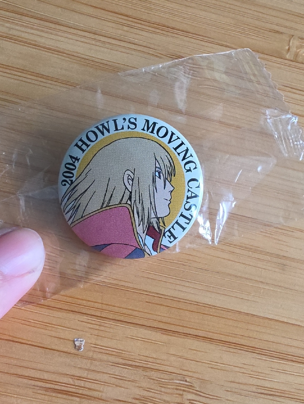 Studio Ghibi Howl's Moving Castle 2004 Character Button Pin